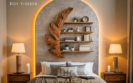 Styling a Live Edge Bookshelf in Entryways and Reading Corners - Warm Wood, Better Flow, Smarter Display