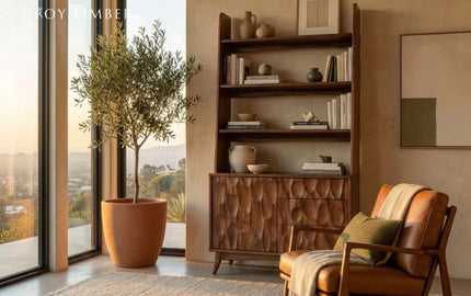 Is A Live Edge Bookshelf Worth It For Modern Interiors - A Practical Choice With Natural Character