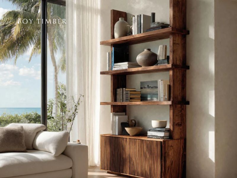 How Deep Should a Live Edge Bookshelf Be? - A Practical Guide to Perfect Depth for Your Space