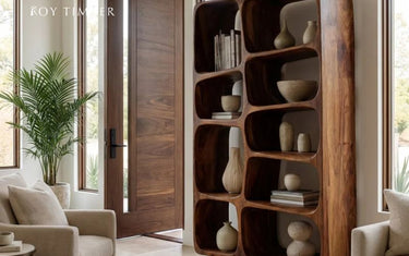 Tall vs Wide Live Edge Bookshelf: Which Layout Works Best?