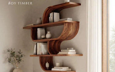 Why a Custom Live Edge Bookshelf Is Worth It - Uniqueness, Quality, and Lasting Appeal