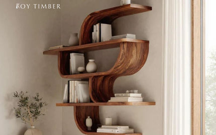 Why a Custom Live Edge Bookshelf Is Worth It - Uniqueness, Quality, and Lasting Appeal