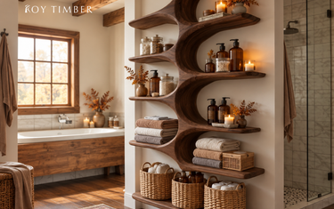 wooden-bathroom-shelves