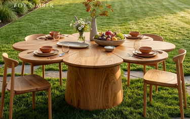 Modern Wood Dining Table - Clean Design For Contemporary Homes
