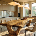 Minimalist Wood Dining Table - Simple Beauty For Everyday Dining