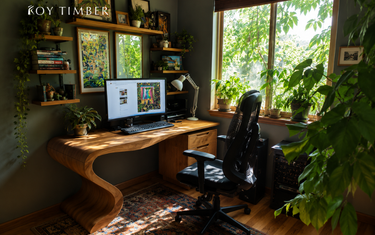 mid-century-modern-office-desk