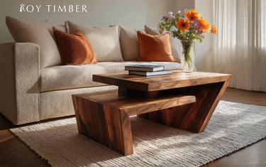 Live Edge Coffee Table Designs - Adding Natural Elegance to Your Home