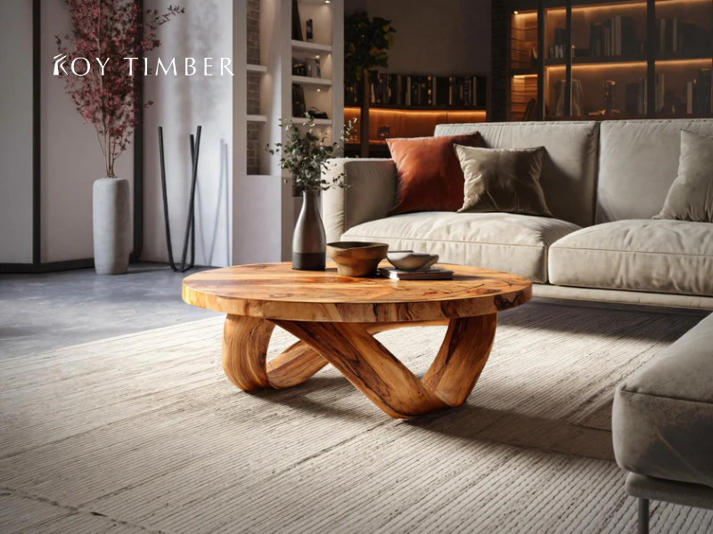 Live Edge Coffee Table Ideas - Transforming Space with Natural Beauty