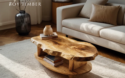 How to Make a Live Edge Coffee Table - Step-by-Step Guide 