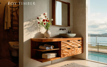 Live Edge Bathroom Sink - A Natural and Elegant Addition to Your Bathroom
