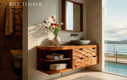 Live Edge Bathroom Sink - A Natural and Elegant Addition to Your Bathroom