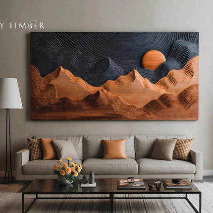 Layering Wall Art for Depth and Visual Balance