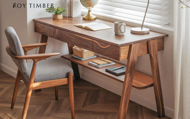 Live Edge Executive Desk - Sculptural Authority For Modern Workspace