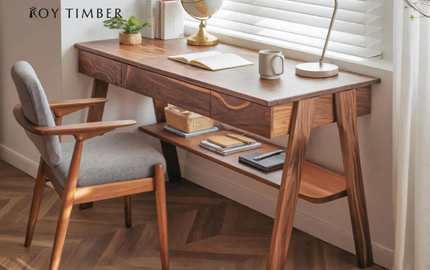 Live Edge Executive Desk - Sculptural Authority For Modern Workspace