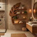 Modern Bathroom Shelves - Smart Storage With Natural Style and Clean Design