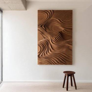 Organic Handcrafted Wall Art Panel For Home Interior