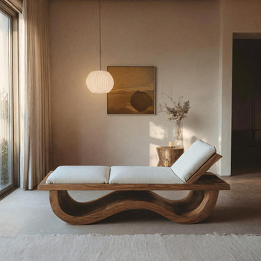 Organic Lounge Chair For Living Room Or Bedroom