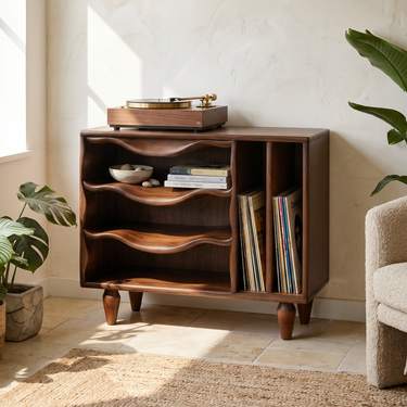 Minimalist Audio Console Stand For Entertainment Interior Area