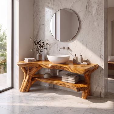 Rustic Modern Bathroom Vanity For Bathroom