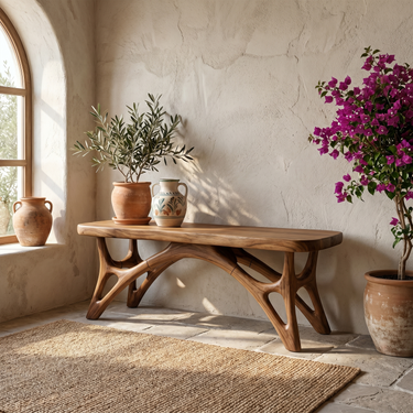 Modern Lounge Bench For Living Room