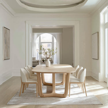 Scandinavian Minimal Dining Table For Dining Room