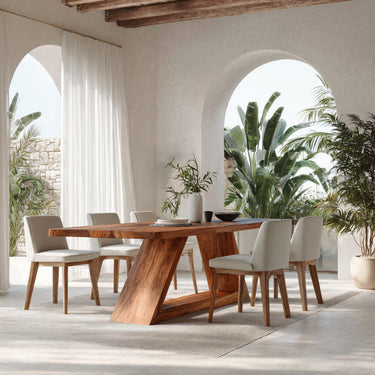 Japandi Wabi Sabi Dining Table For Dining Room