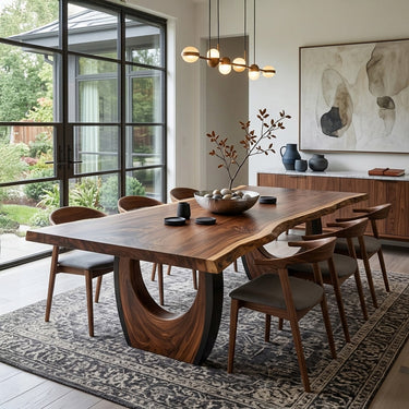 Handcrafted Live Edge Dining Table For Dining Room Decor