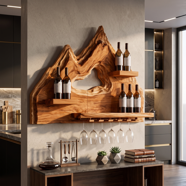 Peak Design Wine Rack For Dining Room