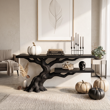 Modern Root Branch Accent Table For Gothic Halloween Furniture