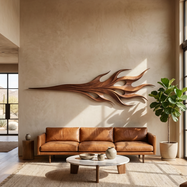 Contemporary Artistic Wall Panel For Boutique Interior Design