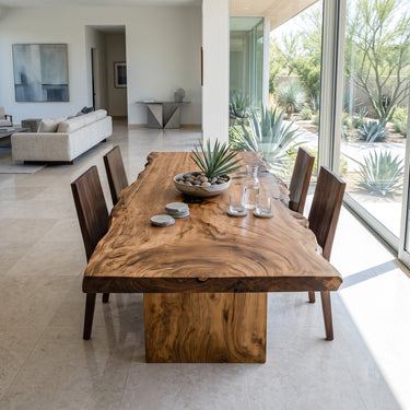 Organic Handcrafted Dining Table For Home Or Kitchen Room