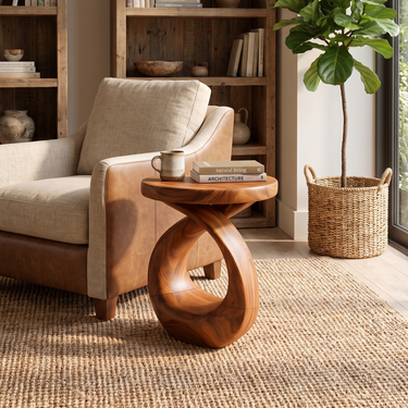 Artisan Statement Side Table For Modern Home
