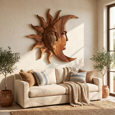 Modern Celestial Wall Art For Living Room