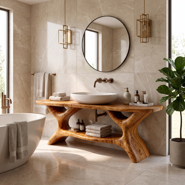 Contemporary Designer Bathroom Vanity For Bathroom
