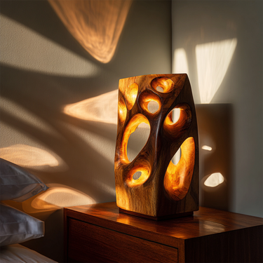 Industrial Accent Table Lamp Bedroom Living Room Dining Room Corner