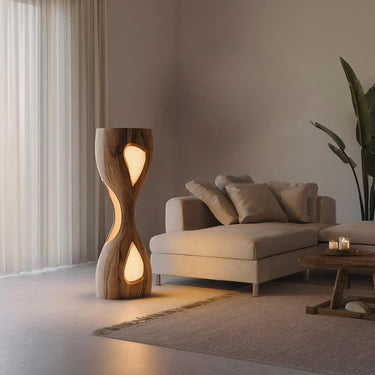 Modern Sculptural Floor Lamp For Living Room