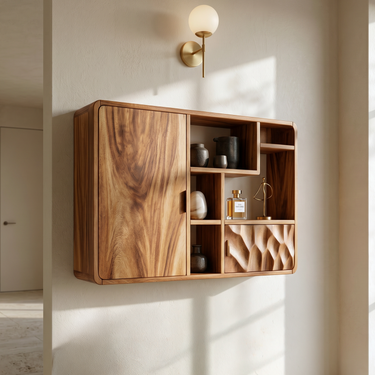 Architectural Display Bathroom Cabinet Guest Bathroom