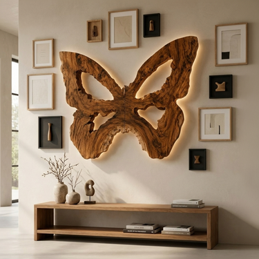 Modern Butterfly Wall Art For Entryway
