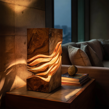 Modern Sculptural Lamp Entryway Console Living Room Hotel Lobby Corner