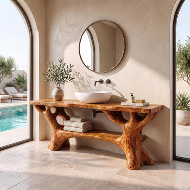 Architectural Modern Bathroom Vanity For Bathroom