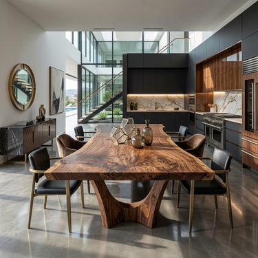 Contemporary Dining Table For Spacious Open-Plan Living Areas
