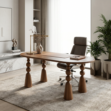 Contemporary Study Desk For Reading Room