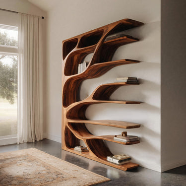 Modern Statement Bookshelf For Home Interiors Decor