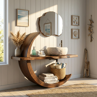 Rustic Bathroom Vanity For Primary Bathroom