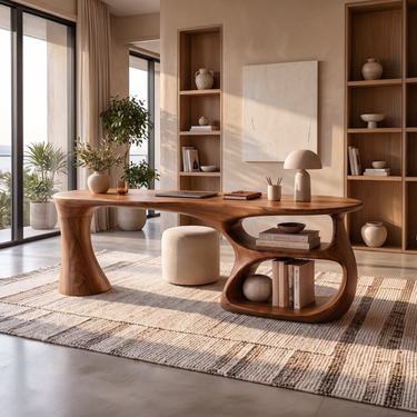Minimal Compact Writing Desk Bedroom Study Area