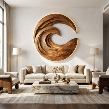 Modern Ocean Wall Art For Living Room