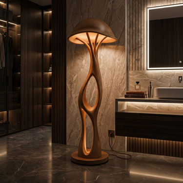 Contemporary Dome Mushroom Floor Lamp For Bedroom