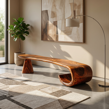 Contemporary Seating Bench For Entryway