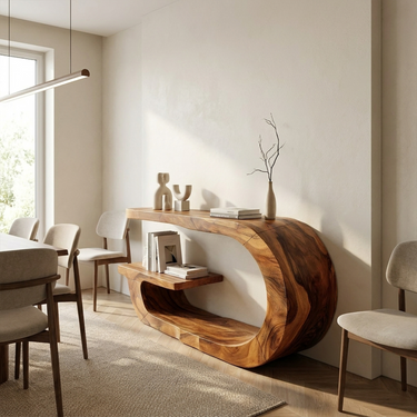 Modern Contemporary Console Table For Foyer