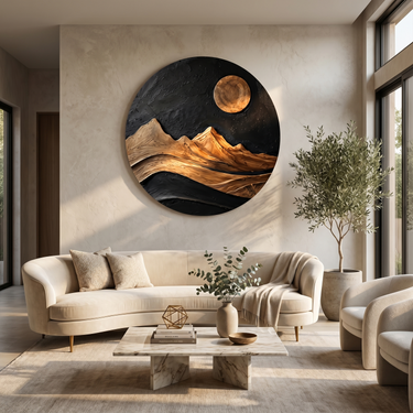 Minimalist Landscape Wall Art For Office